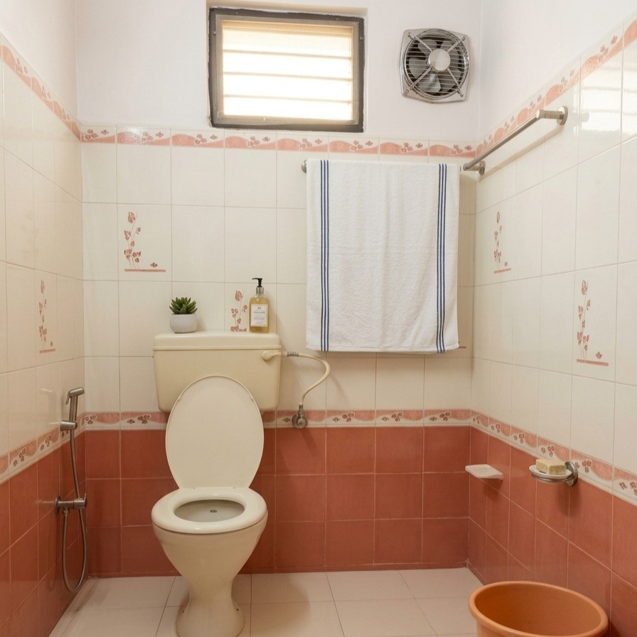 Bath and Toilet